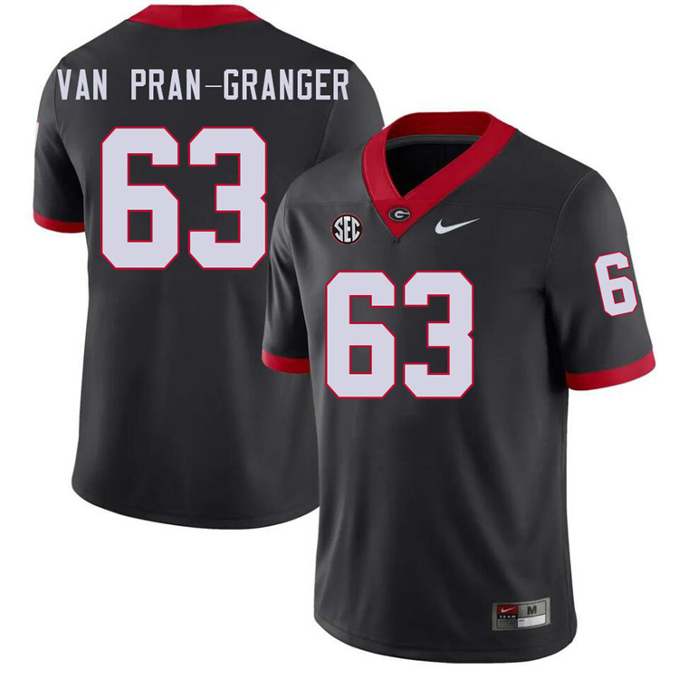 Sedrick Van Pran-Granger Georgia Jersey,University Of Georgia Bulldogs Football Jersey,Uniforms,Gear